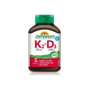 Jamieson Vitamin K2+D3 Softgels 30S