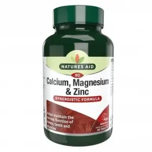 Natures Aid Calcium Magnesium & Zinc Tabs 90s